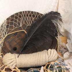 Ostrich feather 45cm, various color, for hat