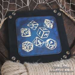 Piste à dé Set de 7 dés